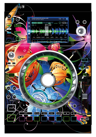 Denon DJ SC 5000 Skin Lotus Garden